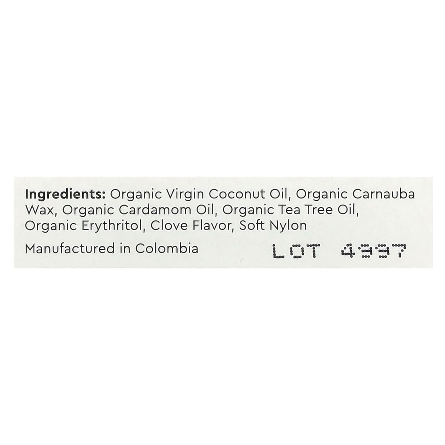 RADIUS, Sponge Floss, Clove Cardamom, 55 yds (50 m) - Image 2