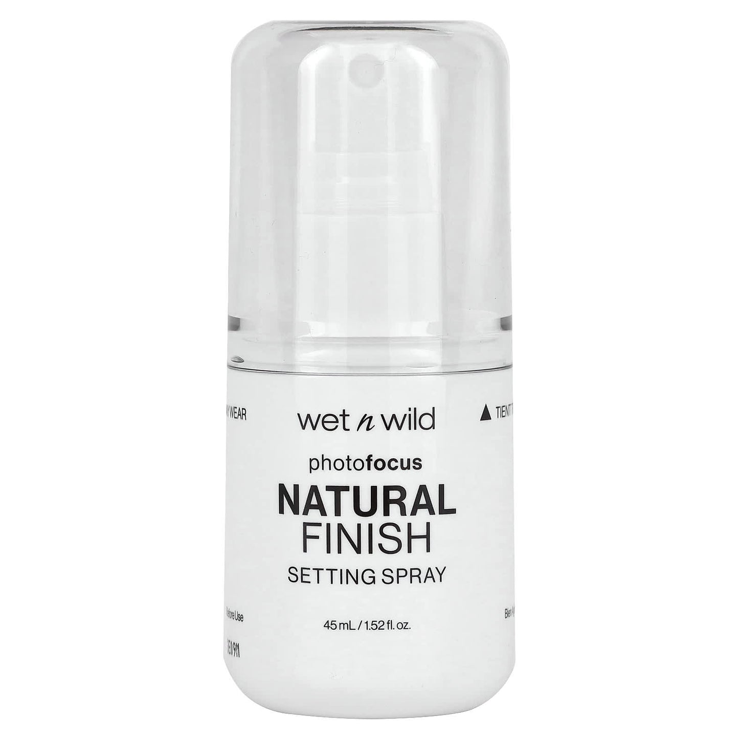 wet n wild, PhotoFocus, Natural Finish Setting Spray, 301A Seal The Deal, 1.52 fl oz (45 ml) - Image 1