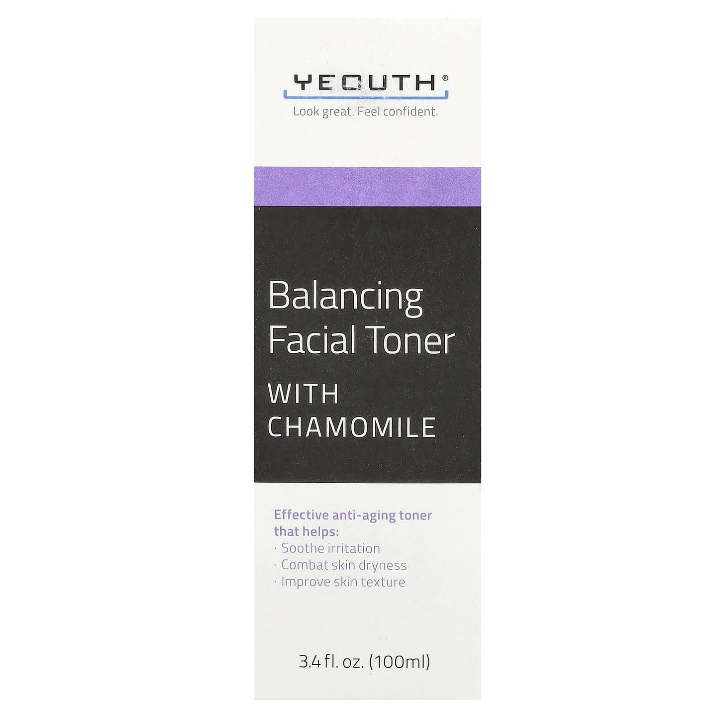 YEOUTH, Balancing Facial Toner, With Chamomile, 3.4 fl oz (100 ml) - Image 2