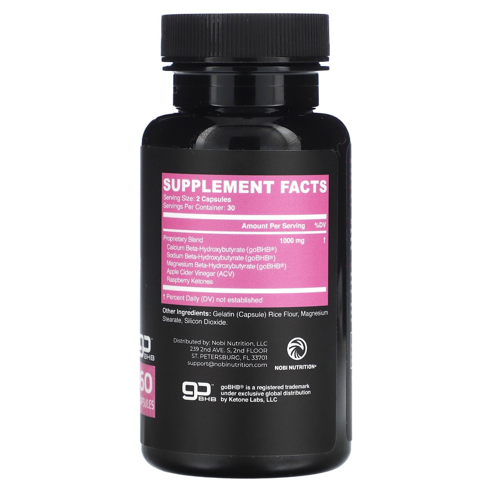 Nobi Nutrition, Premium Women's Fat Burner, 60 Capsules - Image 2