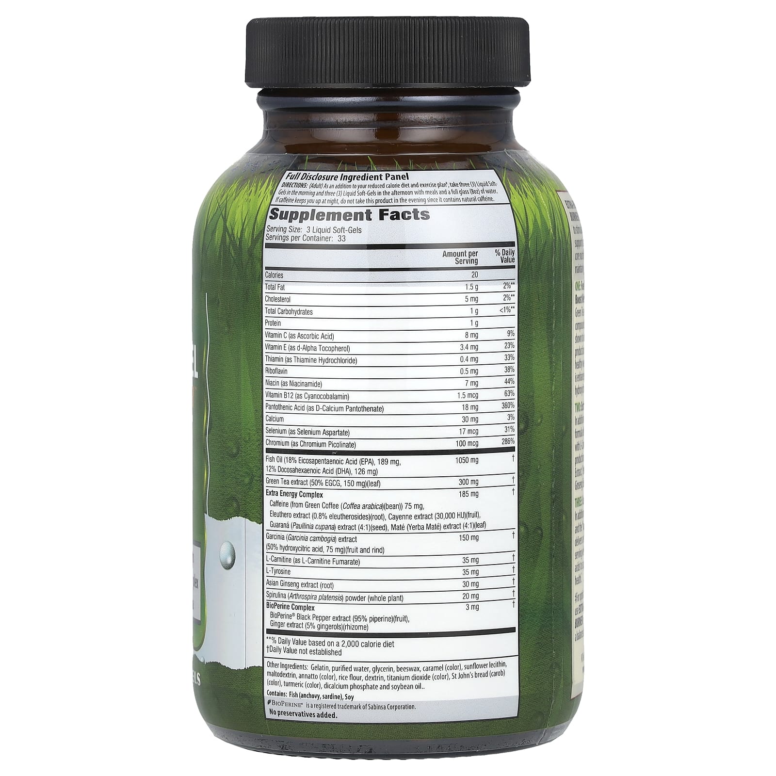 Irwin Naturals Extra-Energy Thermo-Fuel Max Fat Burner - Boost Metabolism & Weight Loss - Image 2