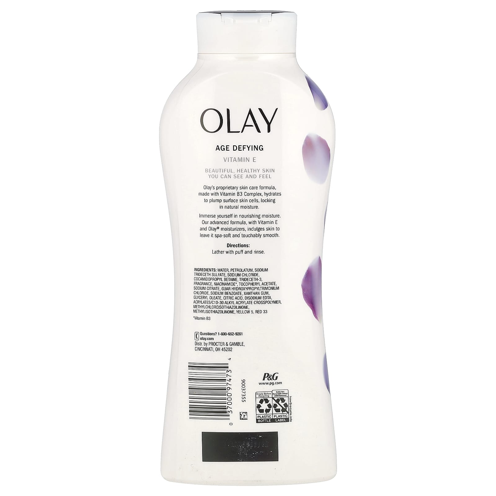 Olay, Age Defying Body Wash, 22 fl oz (650 ml) - Image 2
