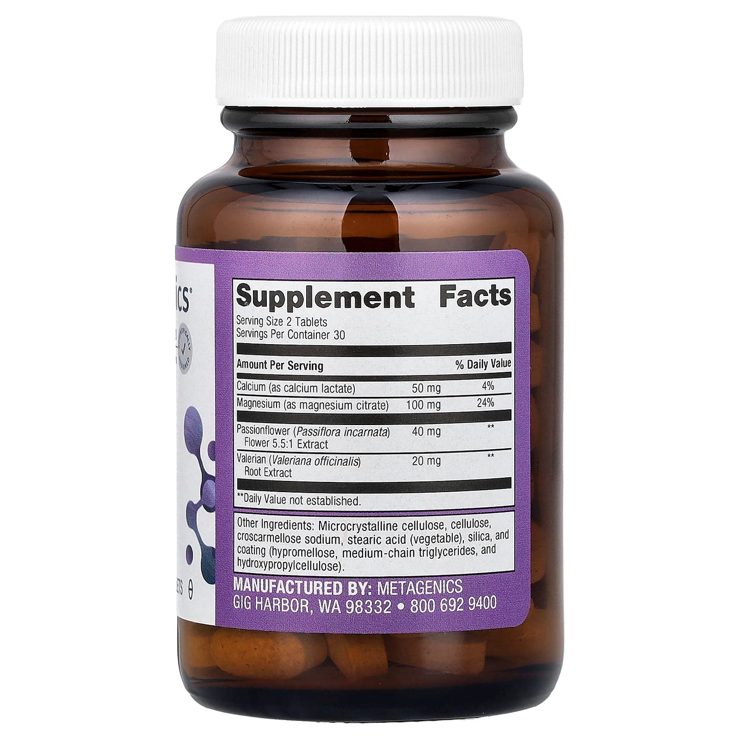 Metagenics, MyoCalm®, 60 Tablets - Image 2