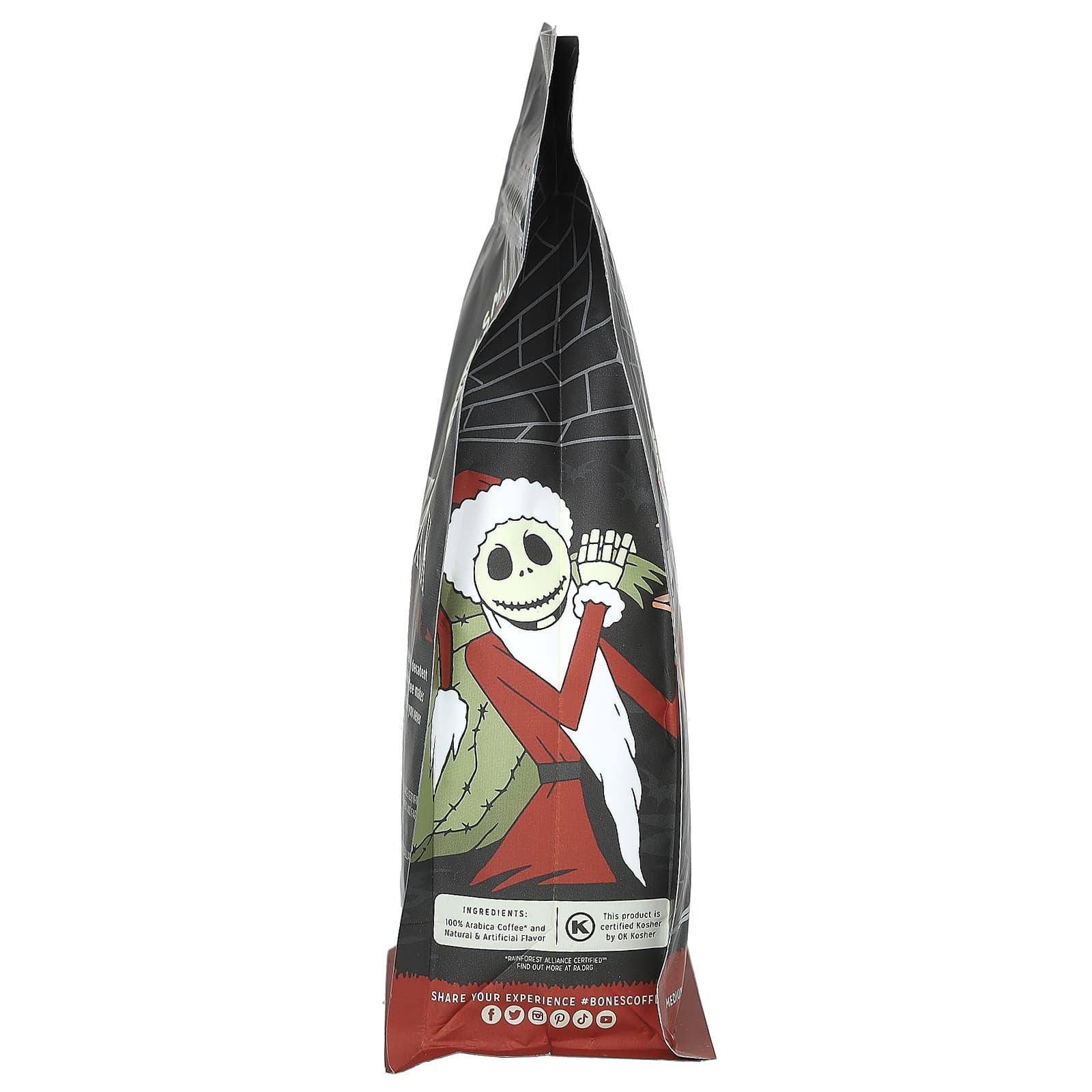 Bones Coffee Company - Cranberry Creme Brulee Whole Bean Coffee, 12oz - Image 2