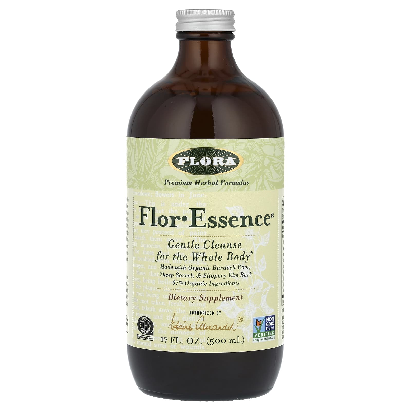 Flora Flor-Essence 17 fl oz (500 ml) for Gentle Body Detox - Image 1