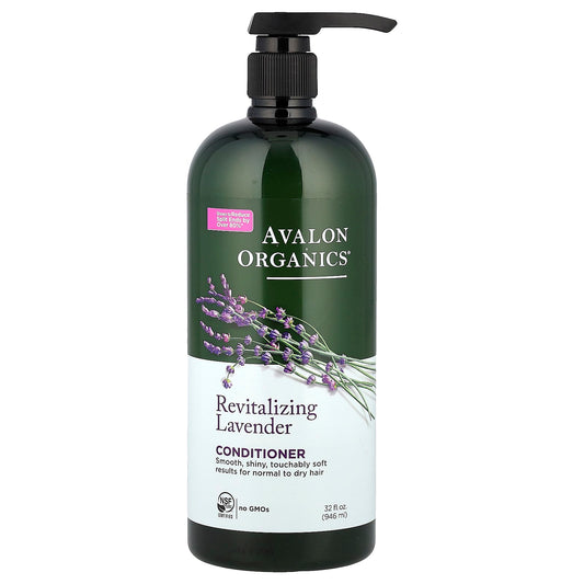 Avalon Organics Revitalizing Lavender Conditioner for Normal to Dry Hair - Image 1
