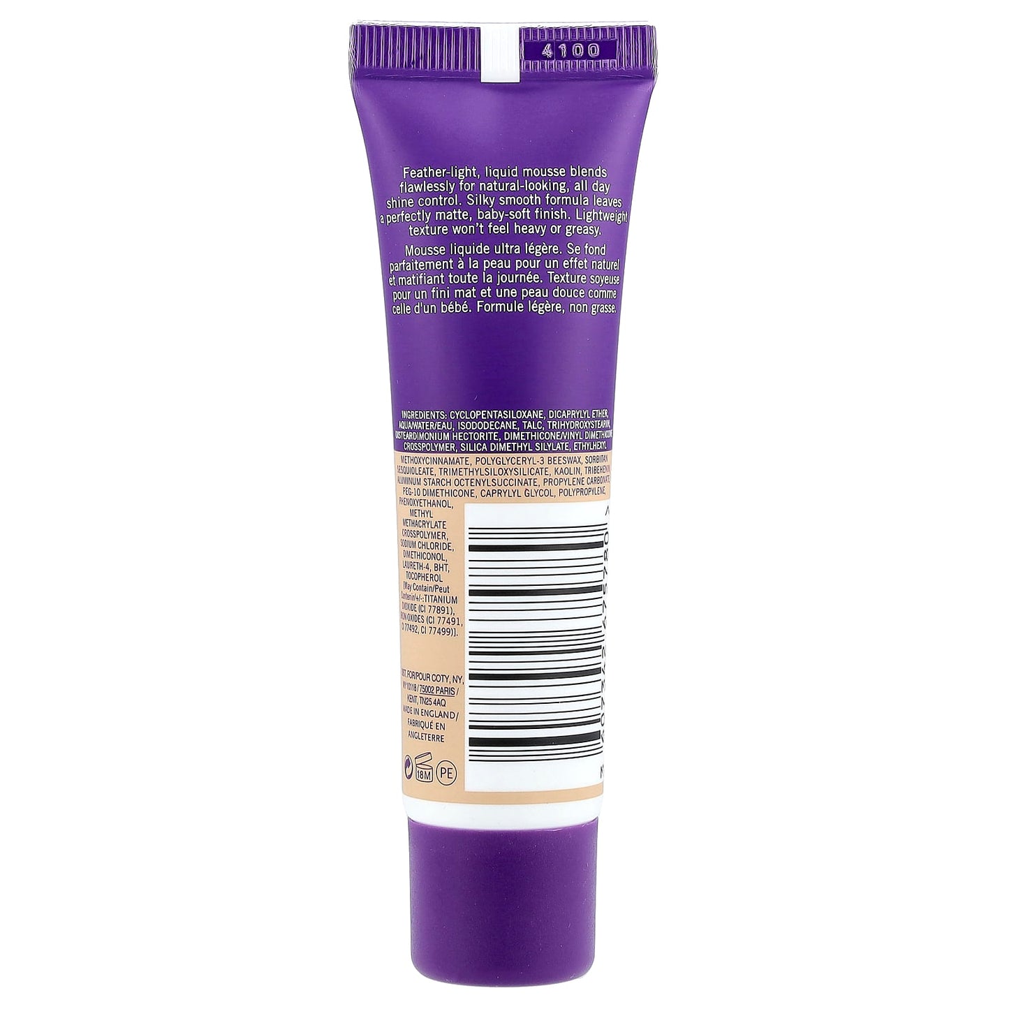 Rimmel London, Stay Matte, Full Coverage Mattifying Foundation, 103 True Ivory, 1 fl oz (30 ml) - Image 2