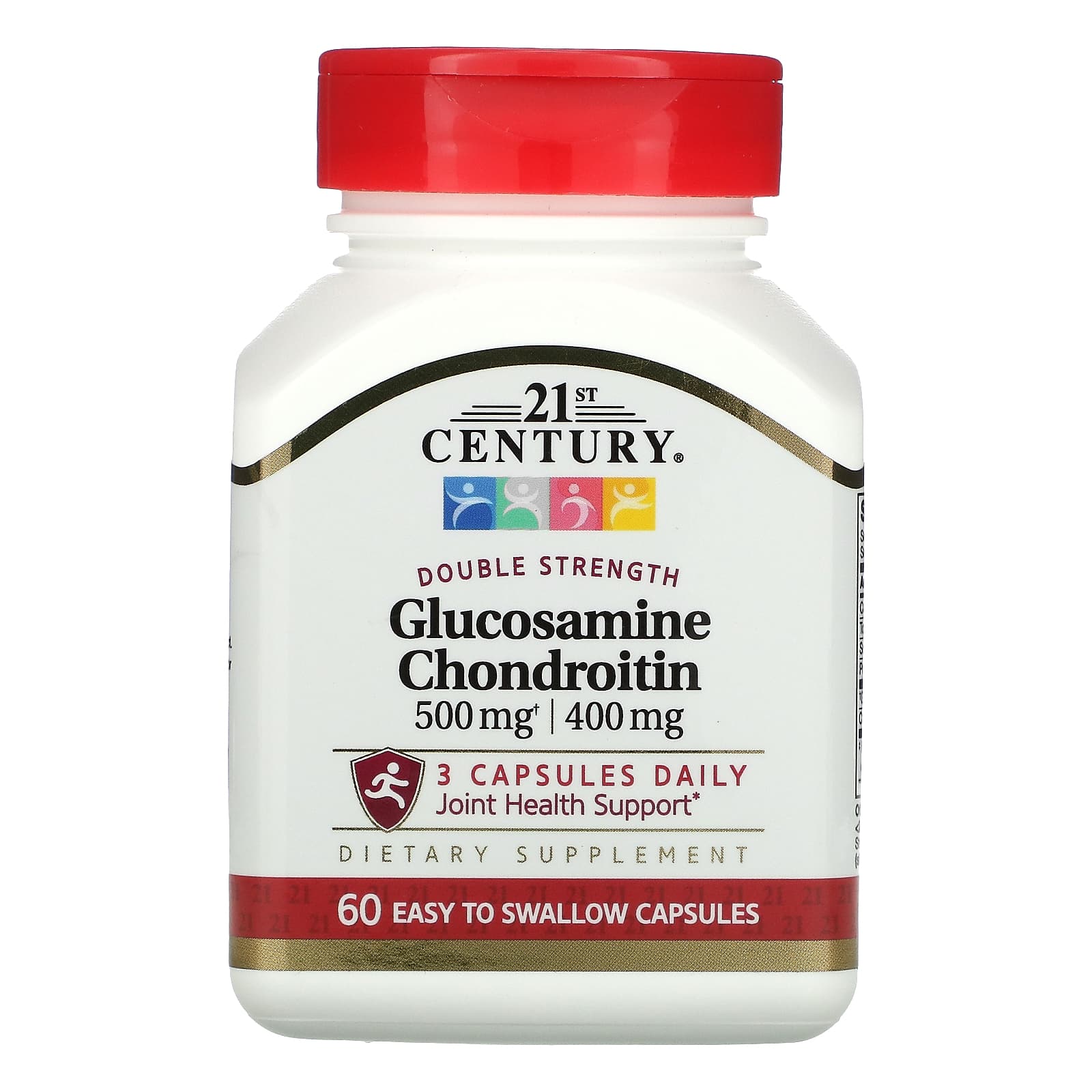21st Century Double Strength Glucosamine and Chondroitin Supplement - Image 1