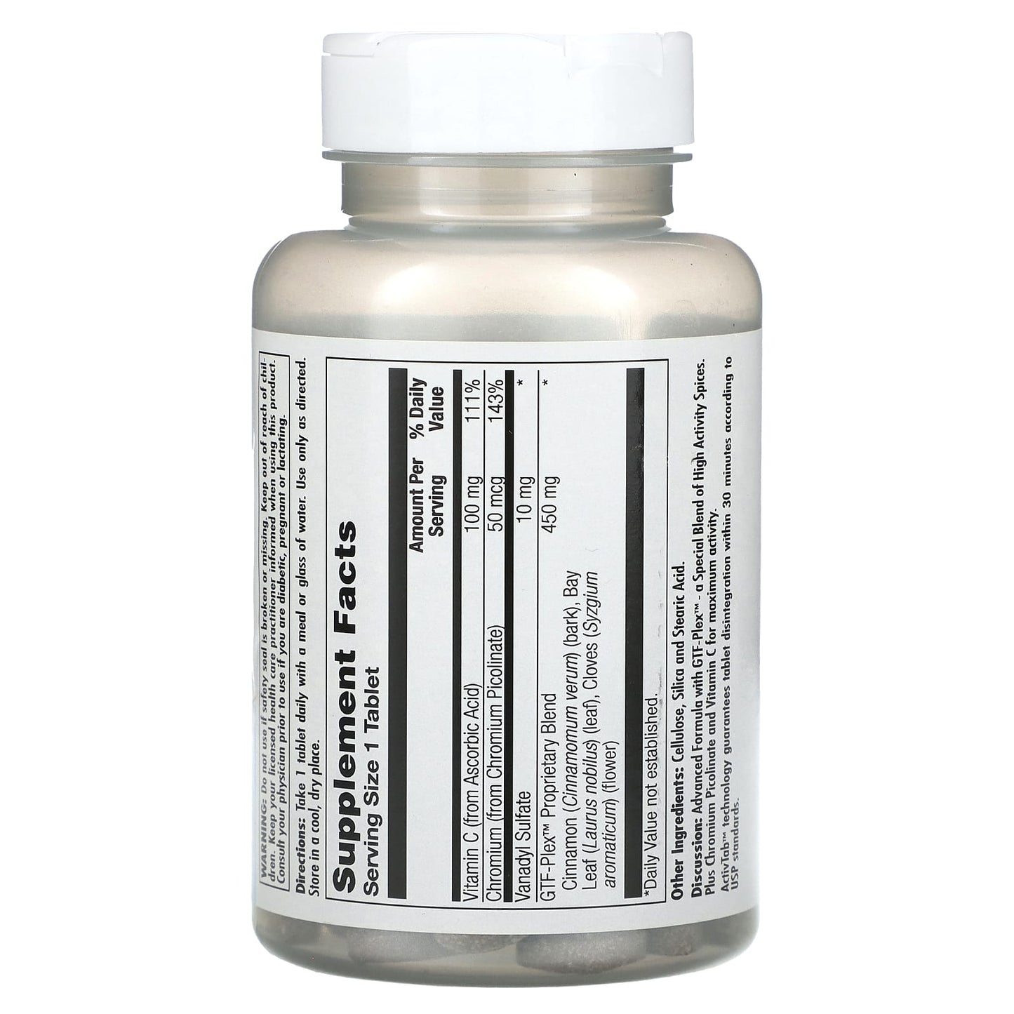 KAL, Vanadyl Complex, 90 Tablets - Image 2