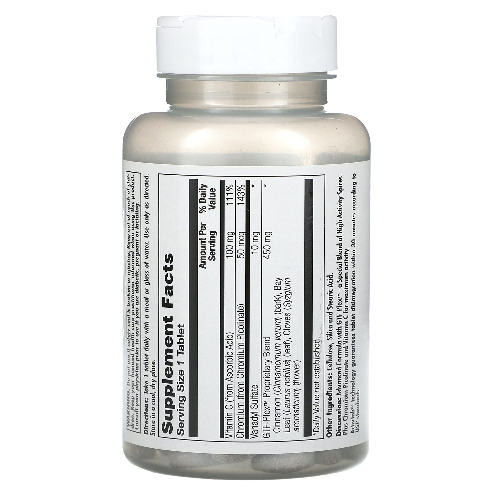 KAL, Vanadyl Complex, 90 Tablets - Image 2