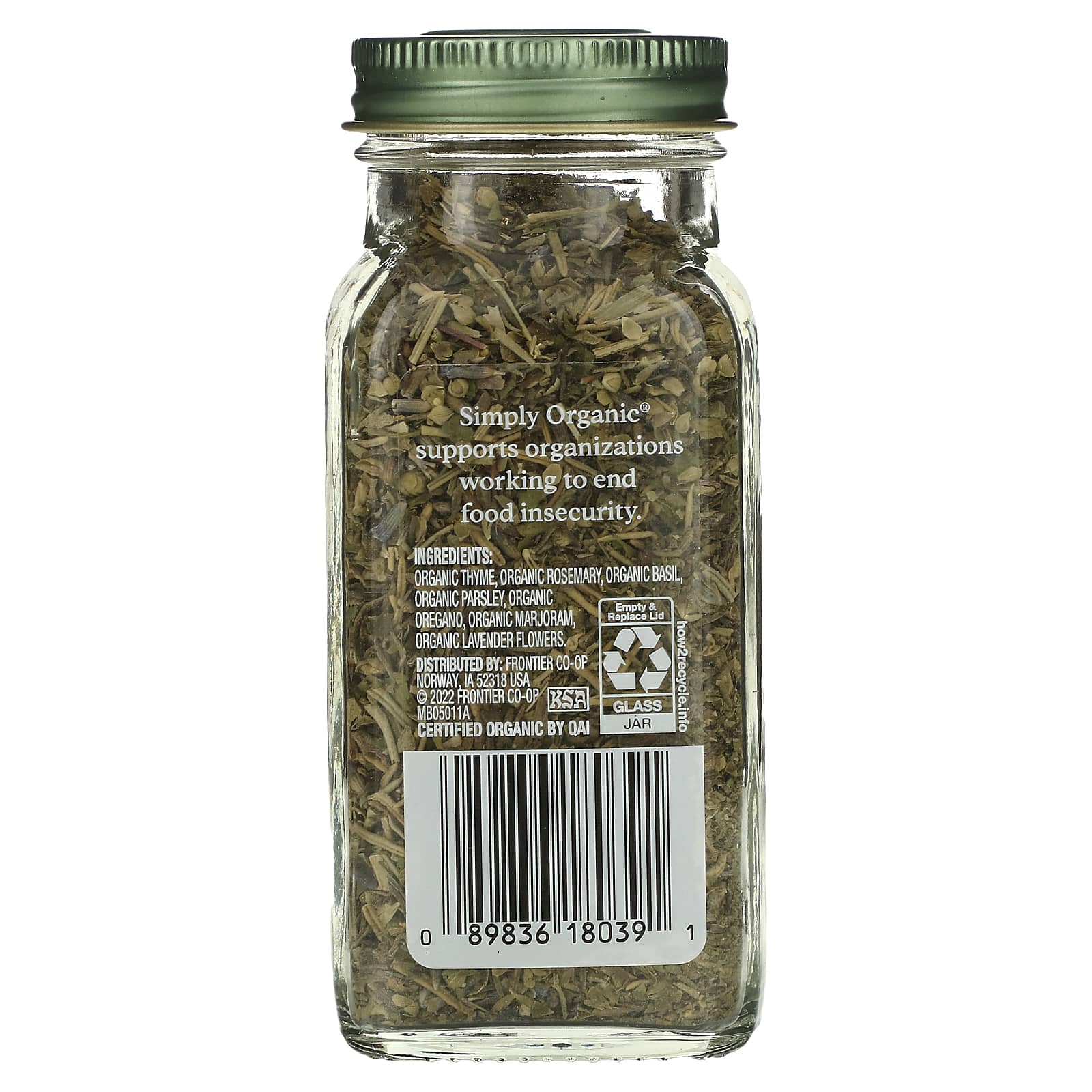Simply Organic, Herbes De Provence, 1.00 oz (28 g) - Image 2