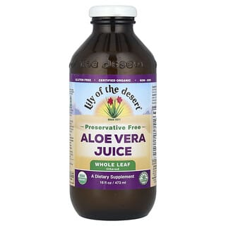 Certified Organic Aloe Vera Juice by Lily of the Desert, 16 fl oz