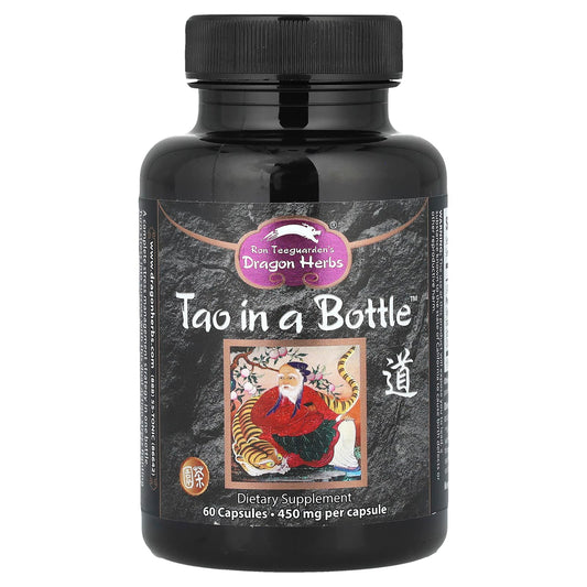 Manage Stress with Dragon Herbs' Tao in a Bottle, 60 Capsules - Image 1