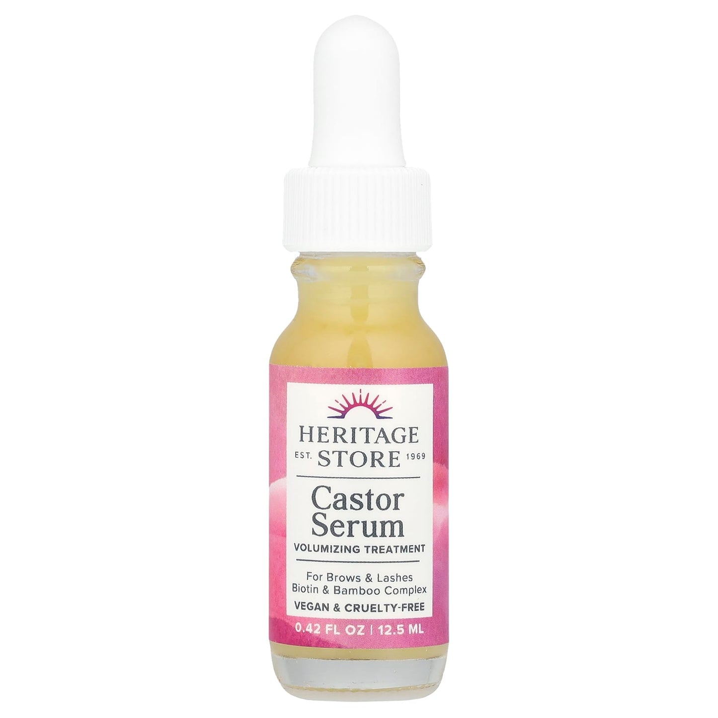 Heritage Castor Serum for Lashes and Brows - Natural & Cruelty-Free - Image 1