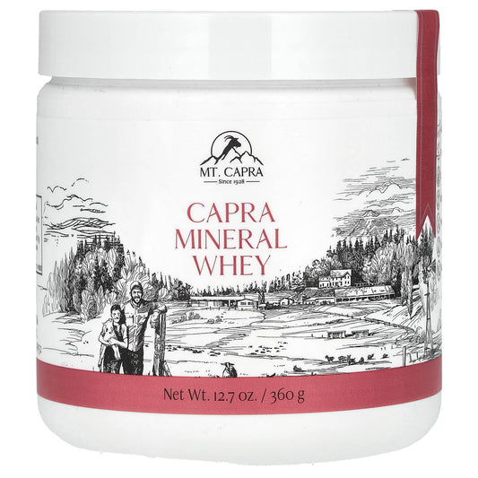Mt. Capra, Capra Mineral Whey, 12.7 oz (360 g) - Image 1