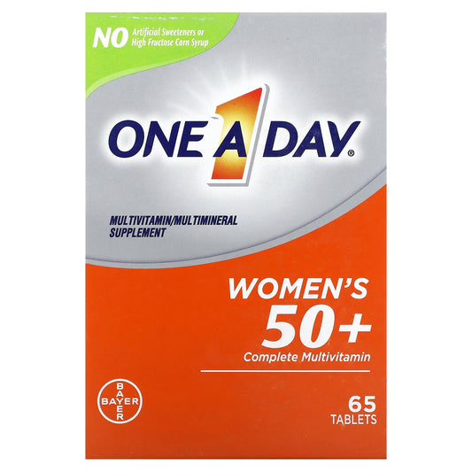 One-A-Day, Women’s 50+ Complete Multivitamin, 65 Tablets - Image 1