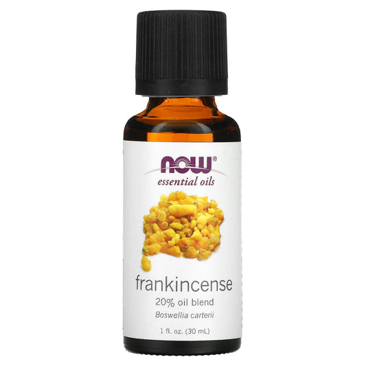 NOW Foods, Essential Oils, Frankincense 20% Oil Blend, 1 fl oz (30 ml) - Image 1