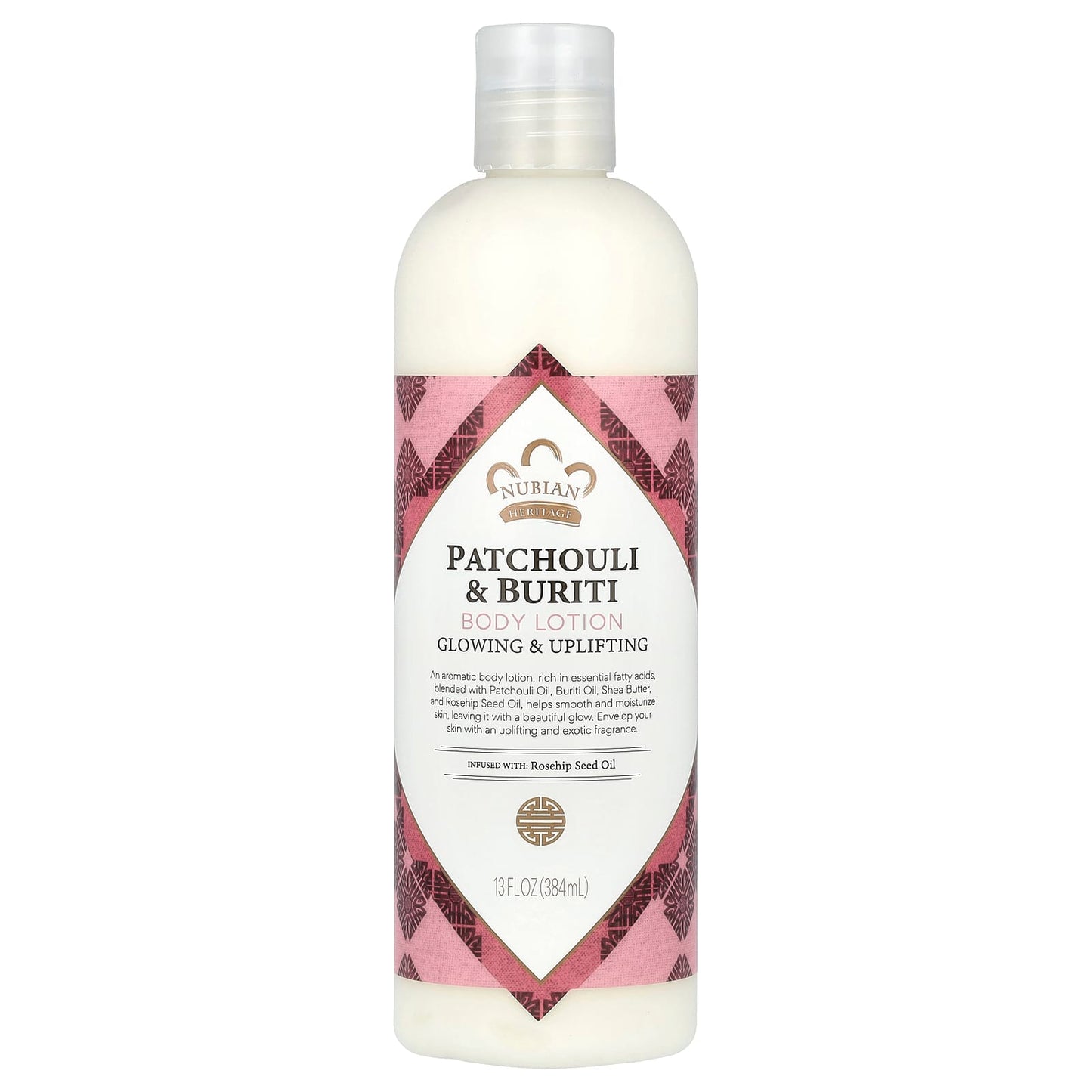 Nubian Heritage, Body Lotion, Patchouli & Buriti , 13 fl oz (384 ml) - Image 1