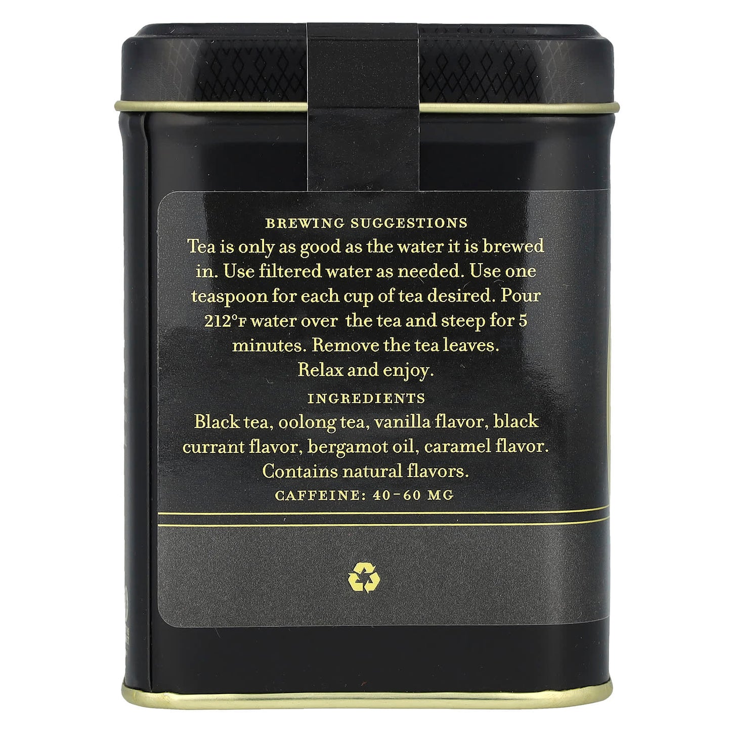 Black Paris Tea by Harney & Sons, 4 oz (112g) - Image 2