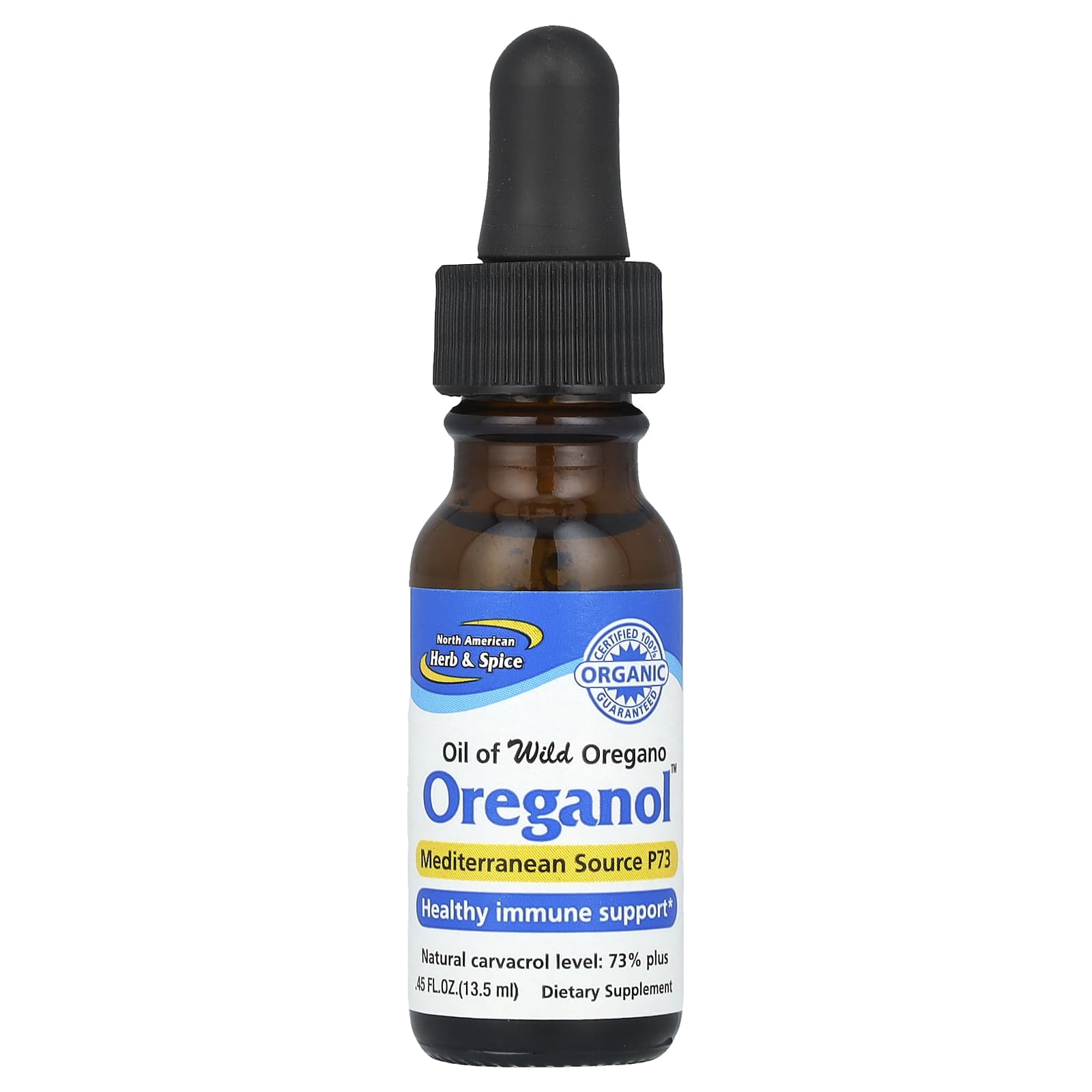 North American Herb & Spice, Oreganol™, 0.45 fl oz (13.5 ml) - Image 1
