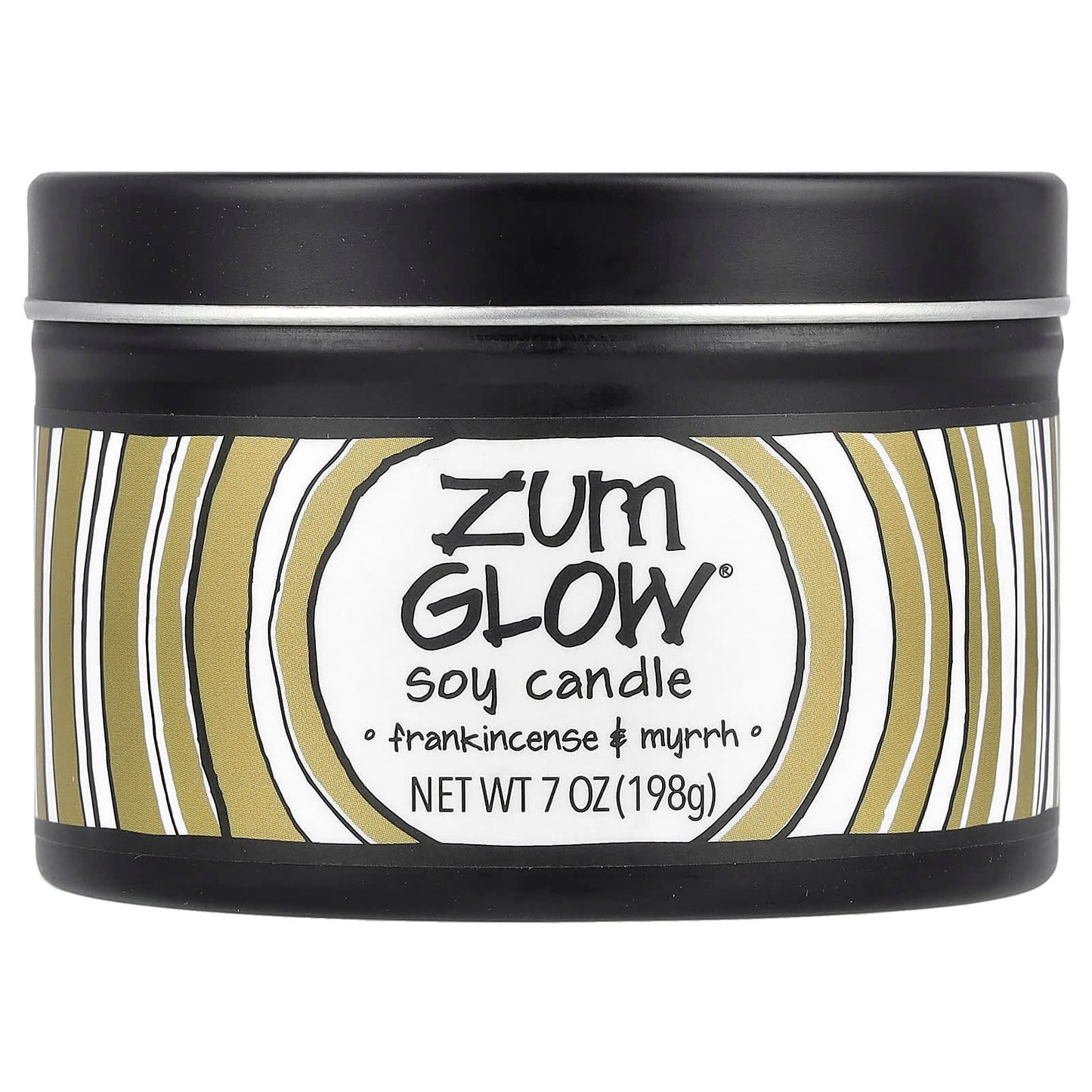 ZUM, Glow®, Soy Candle, Frankincense & Myrrh, 7 oz (198 g) - Image 1