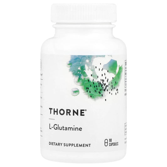 Thorne, L-Glutamine, 90 Capsules (500 mg per Capsule) - Image 1