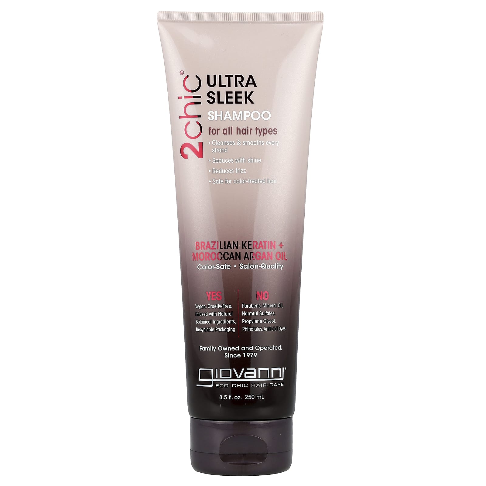 Brazilian Keratin Shampoo for All Hair Types - Smooth, Silky Hair - Image 1