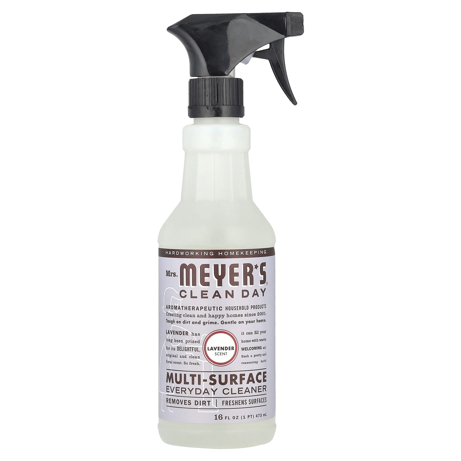 Mrs. Meyers Clean Day, Multi-Surface Everyday Cleaner, Lavender Scent, 16 fl oz (473 ml) - Image 1