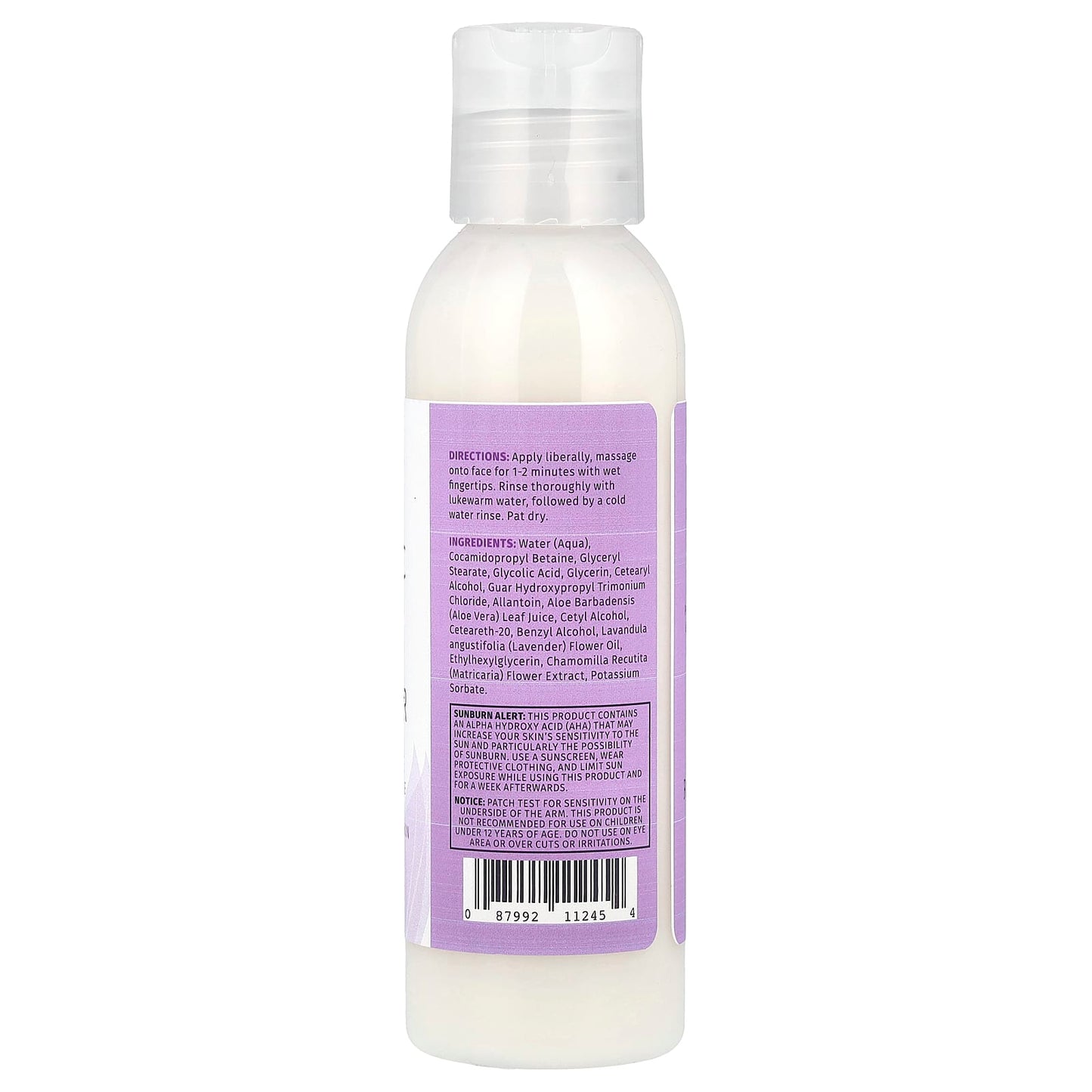 Reviva Labs, Glycolic Acid Facial Cleanser, 4 fl oz (118 ml) - Image 2