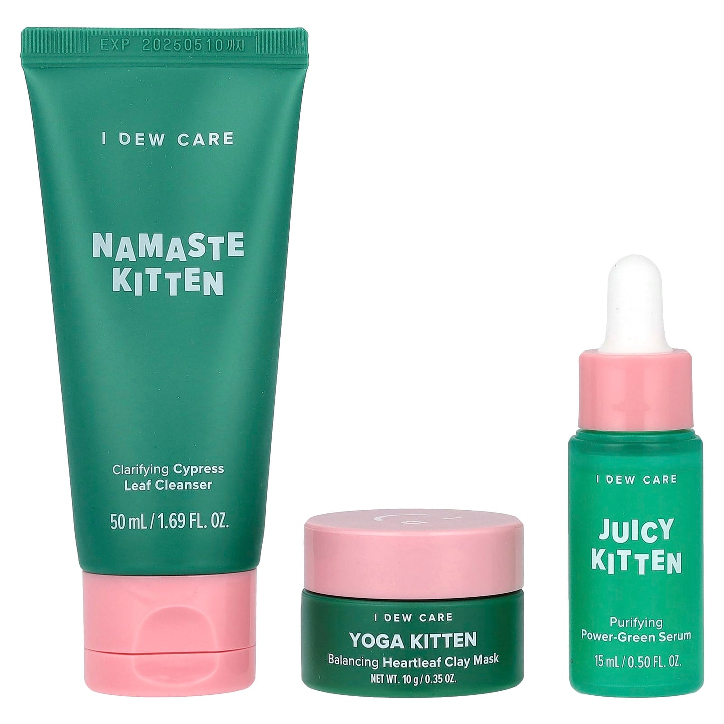I Dew Care Kitten My Balance On Trio - Balance & Calm for Sensitive Skin - Image 1