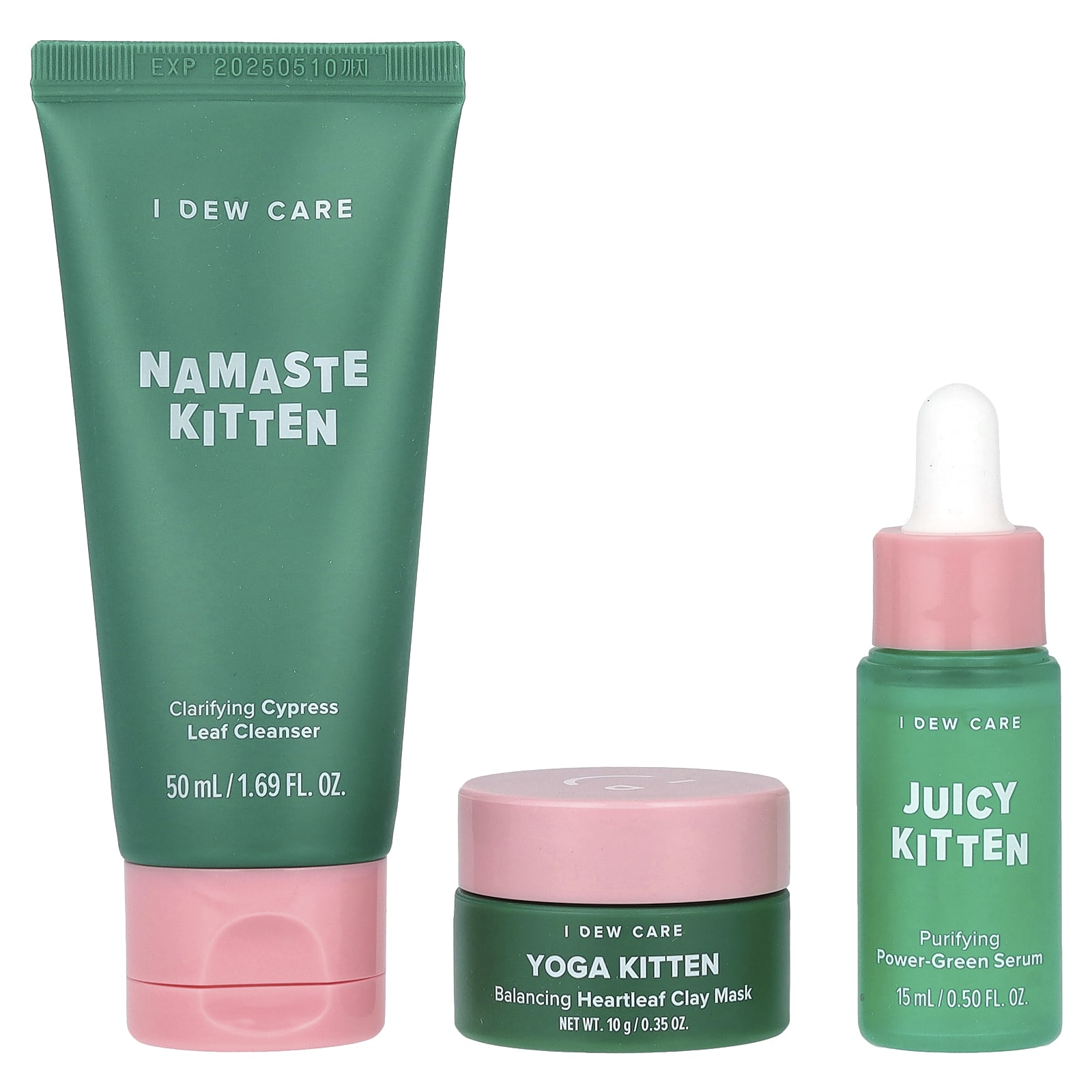 I Dew Care Kitten My Balance On Trio - Balance & Calm for Sensitive Skin - Image 1