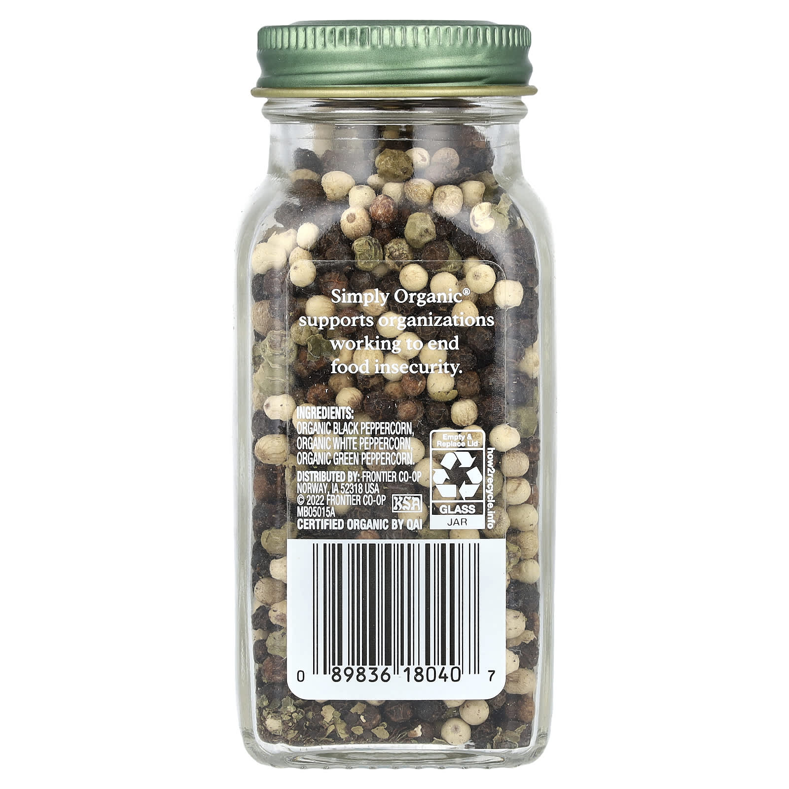 Simply Organic, Peppercorn Medley, 2.93 oz (83 g) - Image 2