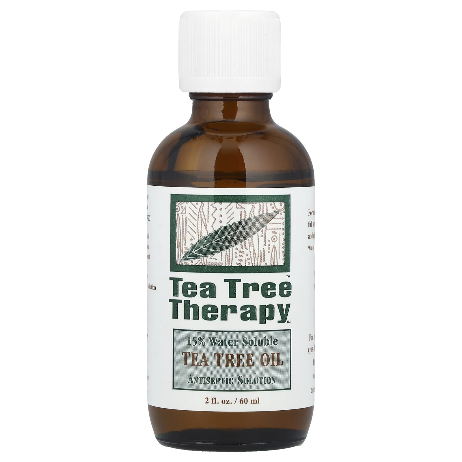 Tea Tree Therapy, Tea Tree Oil, 2 fl oz (60 ml) - Image 1