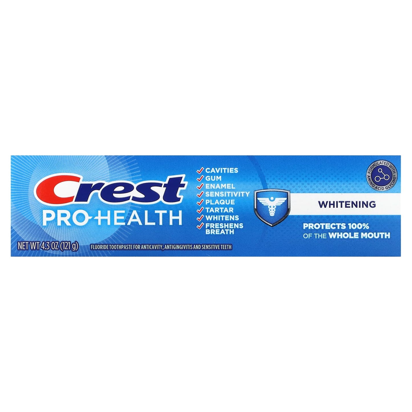 Crest Pro Health Whitening Toothpaste for Sensitive Teeth 4.3 oz - Image 2
