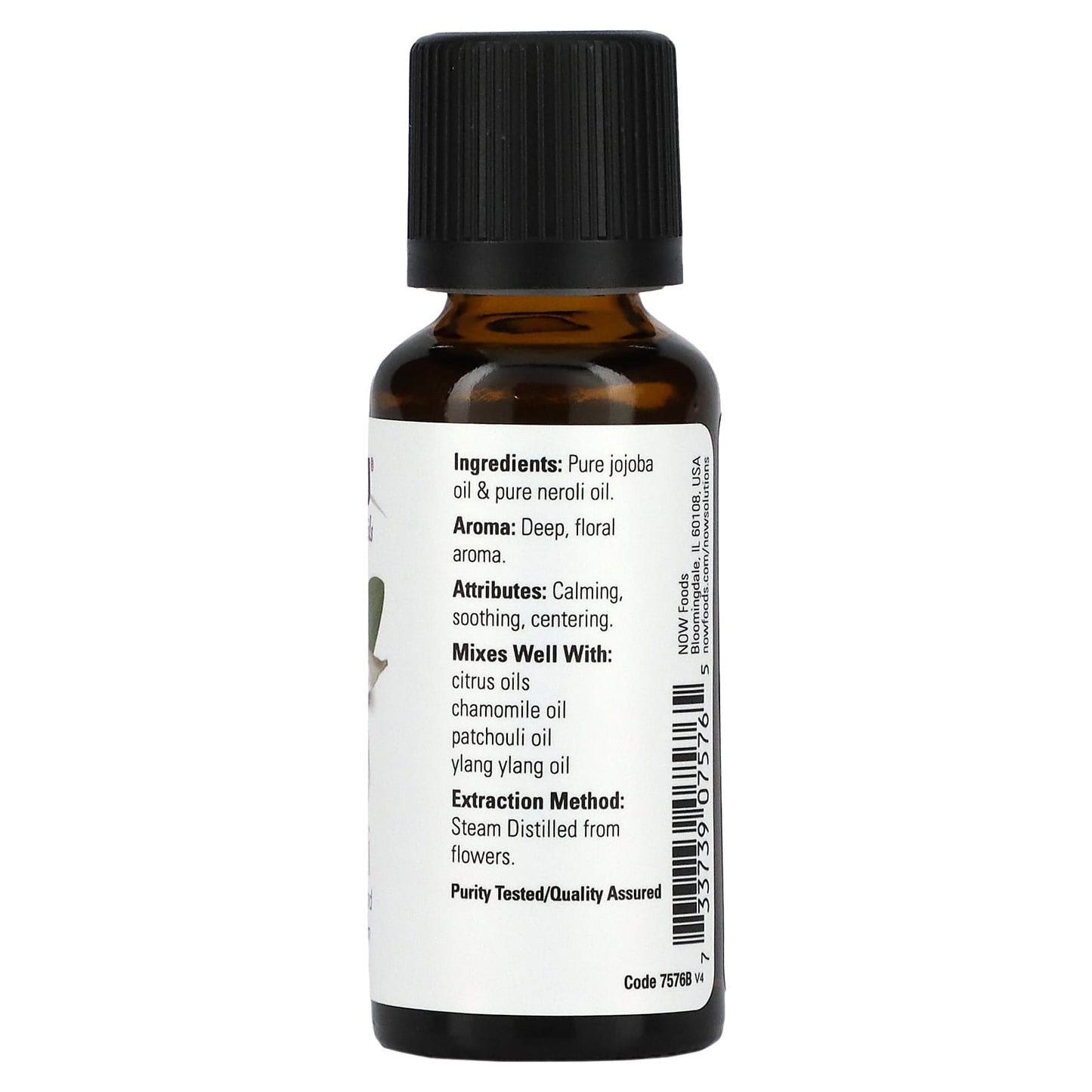 NOW Foods, Essential Oils, Neroli, 1 fl oz (30 ml) - Image 2
