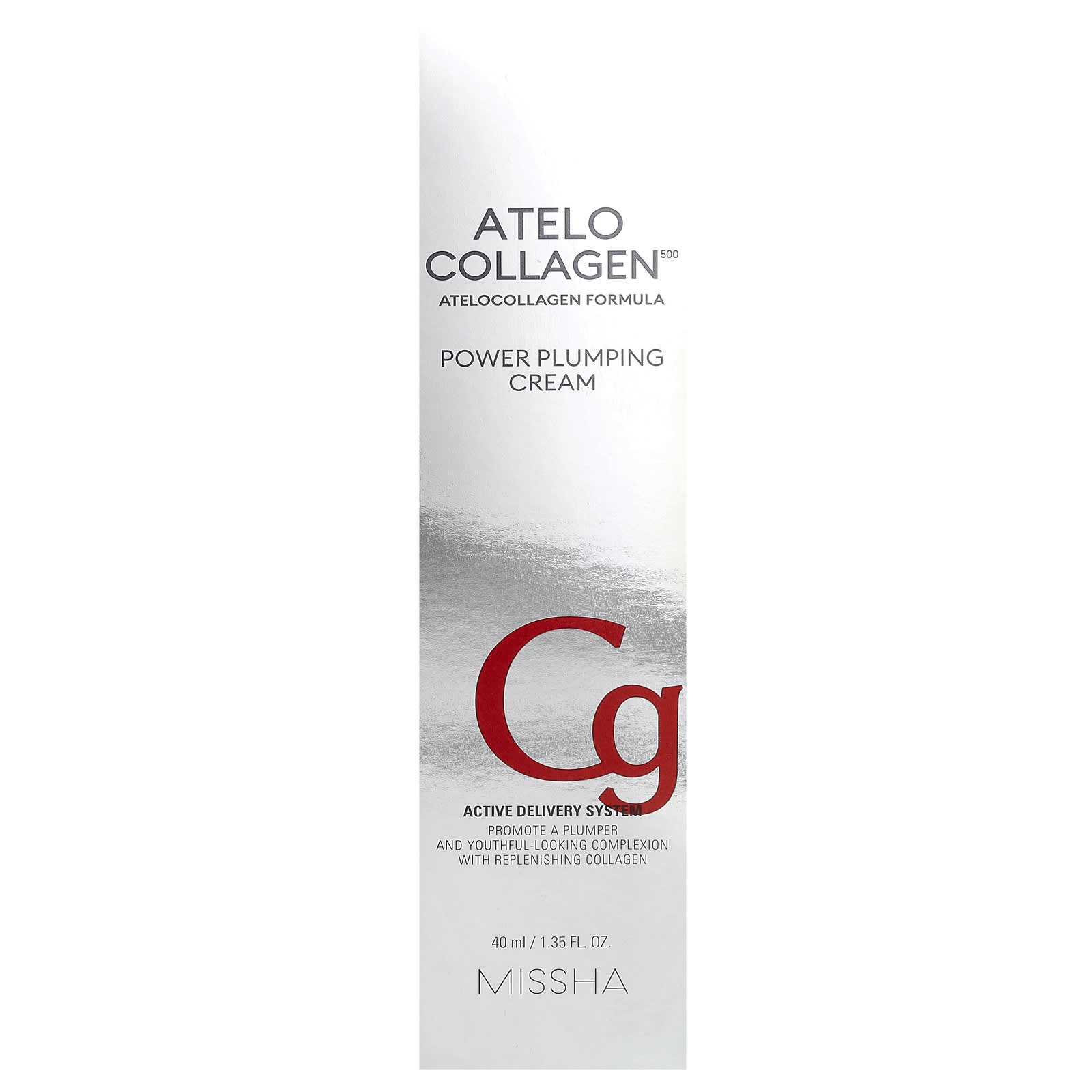 Missha, Atelo Collagen, Power Plumping Cream,  1.35 fl oz (40 ml) - Image 2