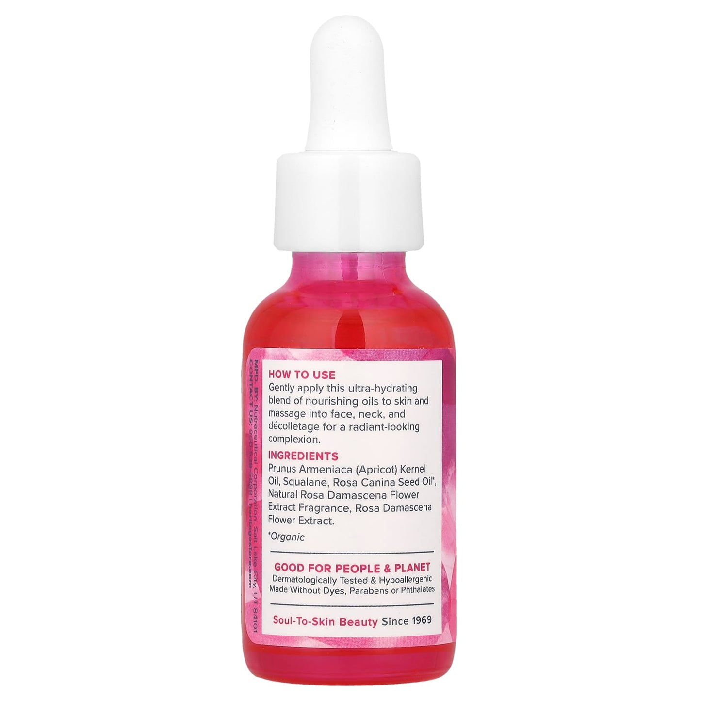 Heritage Store Rose Oil Nourishing Blend 1 fl oz (30 ml) - Image 2