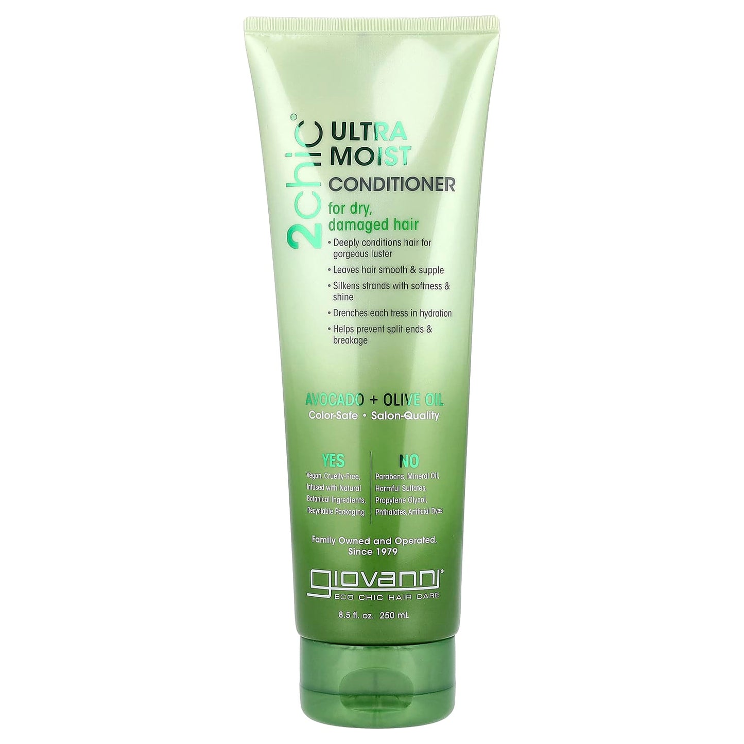 Giovanni 2chic Ultra Moist Conditioner for Dry Damaged Hair - Image 1