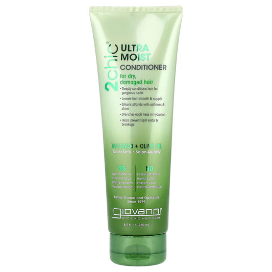 Giovanni 2chic Ultra Moist Conditioner for Dry Damaged Hair - Image 1