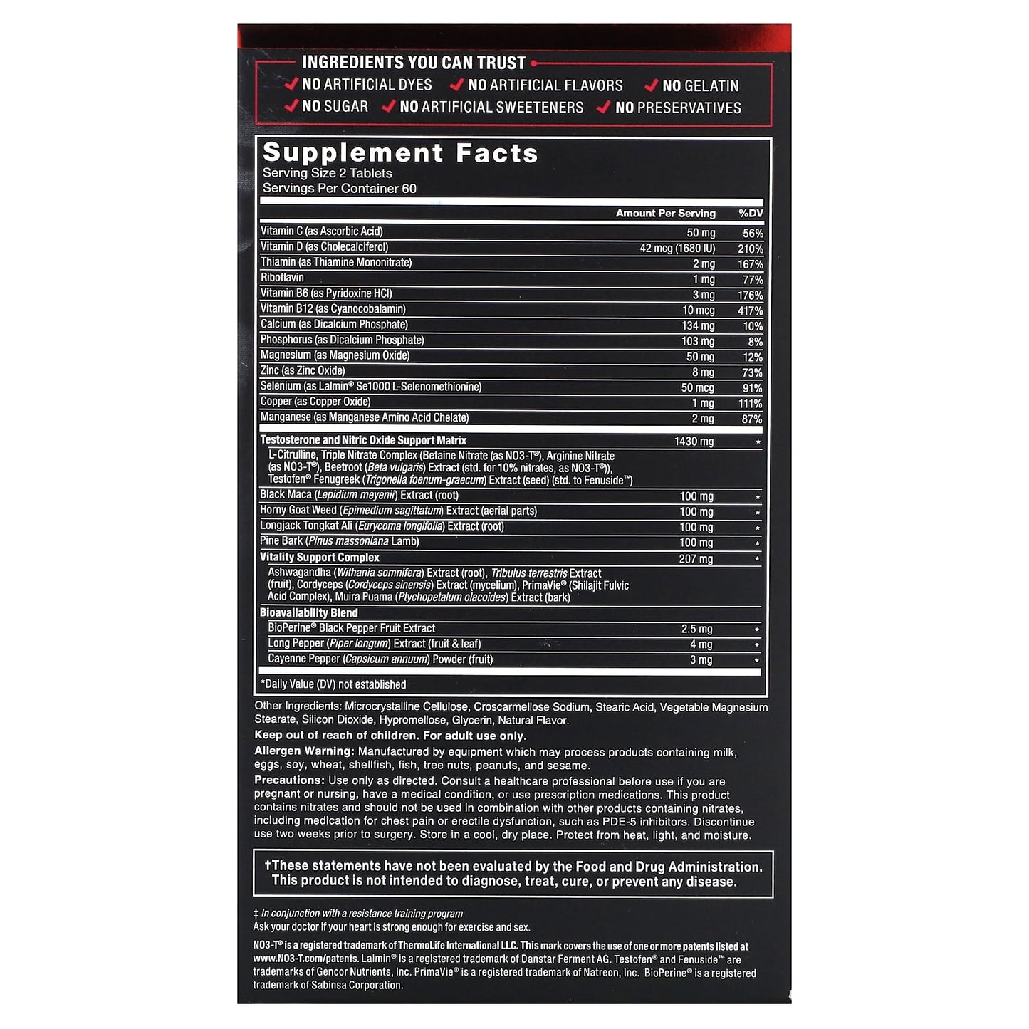 <strong>Test X180 Alpha V2 - Ultimate Testosterone Support Formula</strong> - Image 2