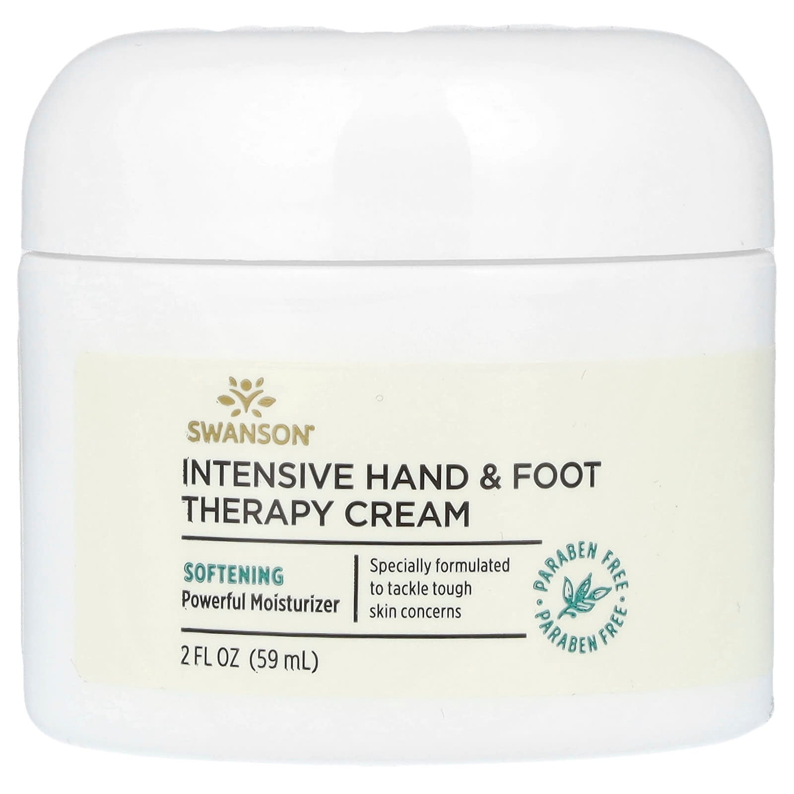 Swanson, Intensive Hand & Foot Therapy Cream, 2 fl oz (59 ml) - Image 1