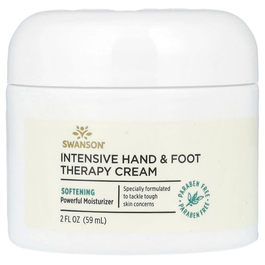 Swanson, Intensive Hand & Foot Therapy Cream, 2 fl oz (59 ml) - Image 1