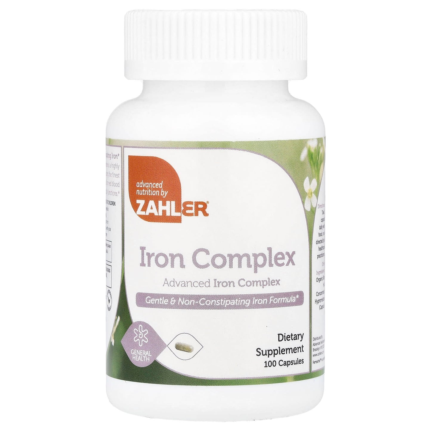 Zahler, Iron Complex, 100 Capsules - Image 1