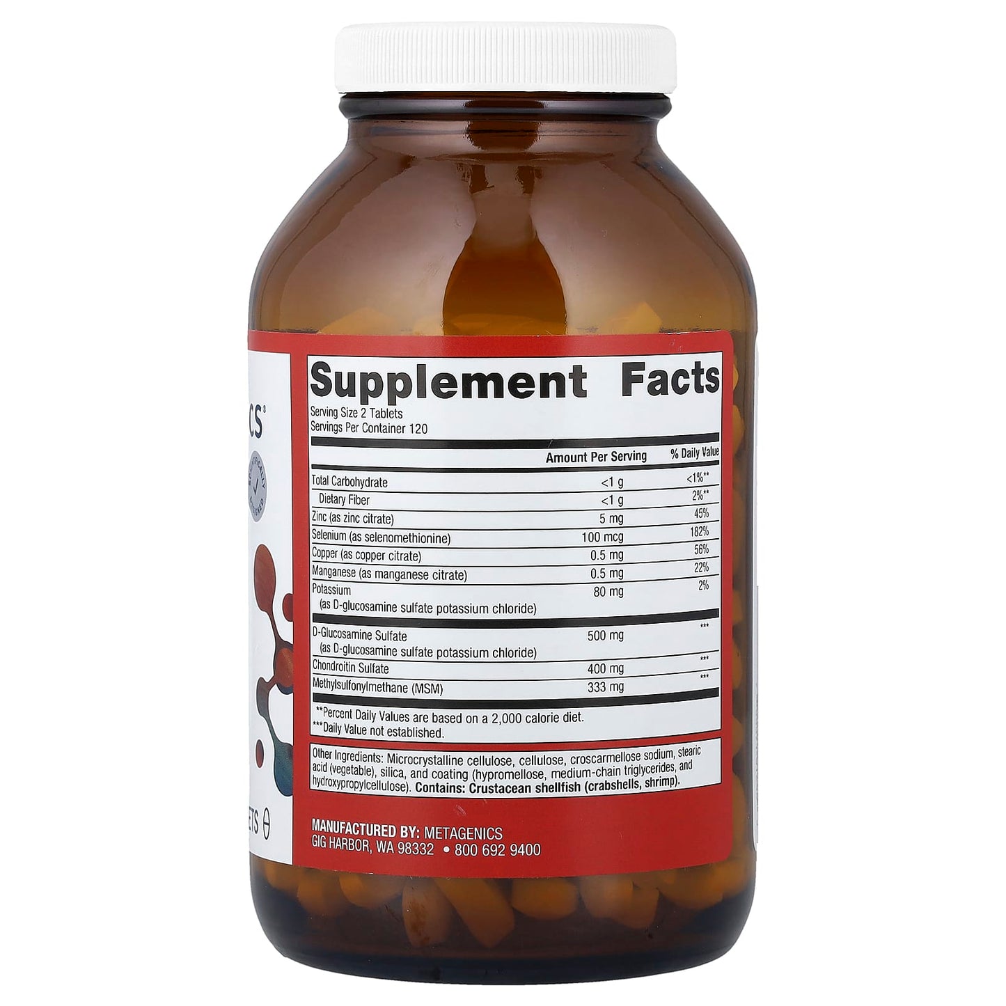 Metagenics, ChondroCare®, 240 Tablets - Image 2