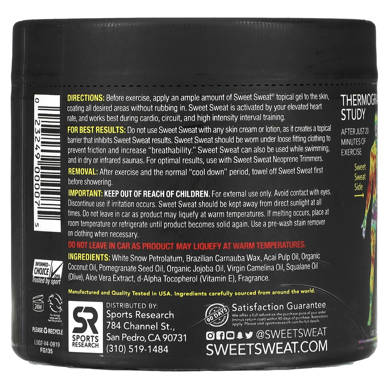 Sports Research, Sweet Sweat®, Workout Enhancer, 13.5 oz (383 g) - Image 2