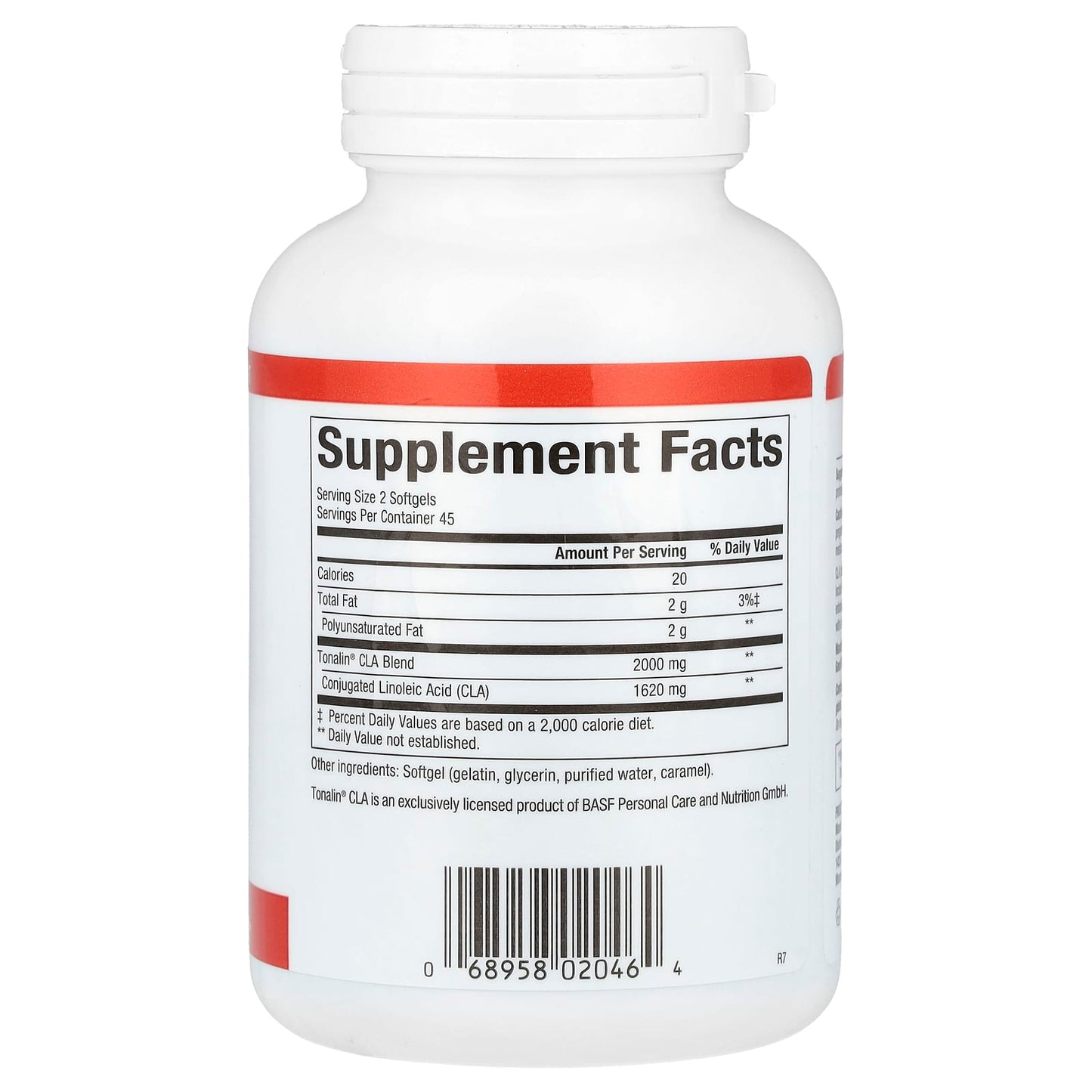 Natural Factors, CLA, 1,000 mg, 90 Softgels - Image 2
