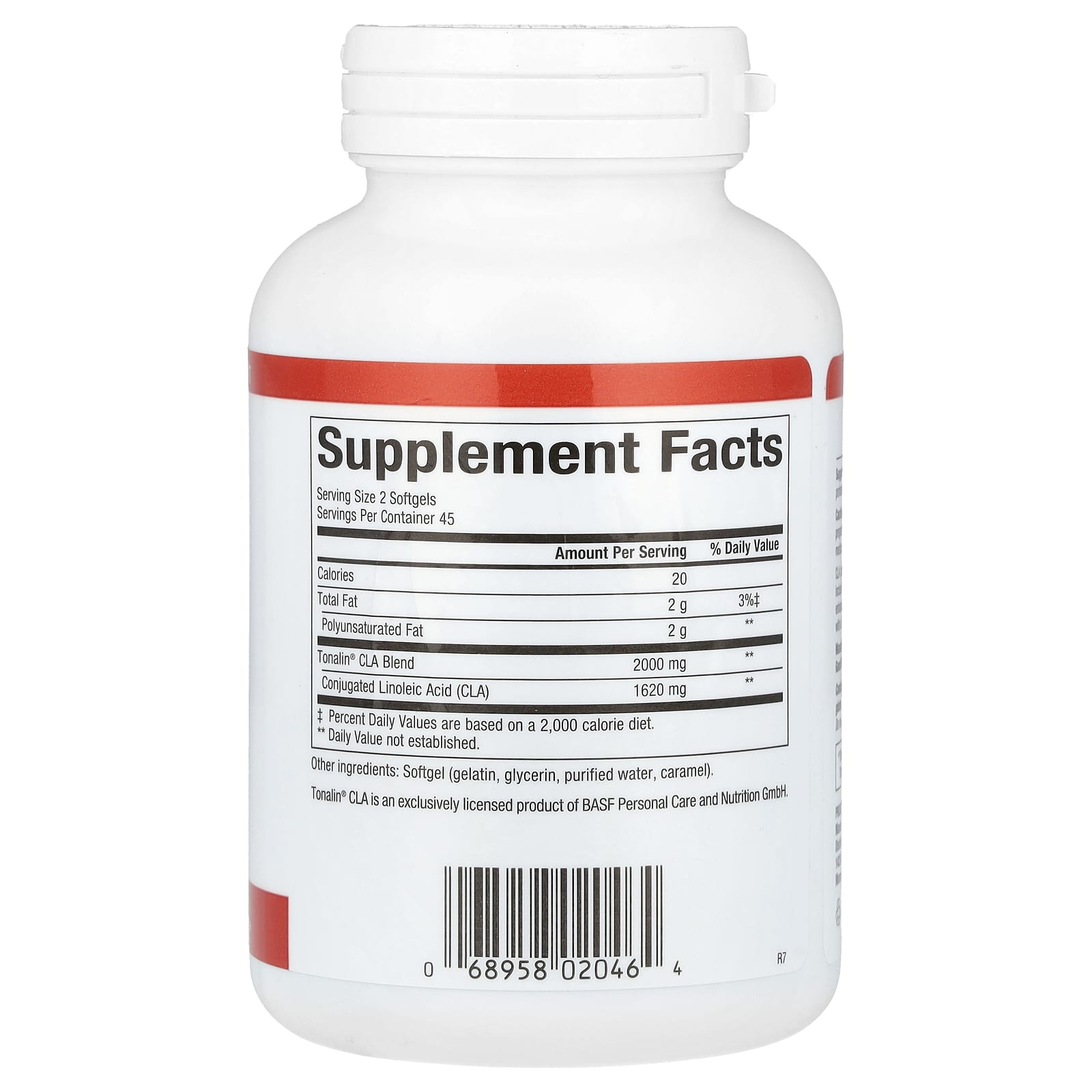 Natural Factors, CLA, 1,000 mg, 90 Softgels - Image 2