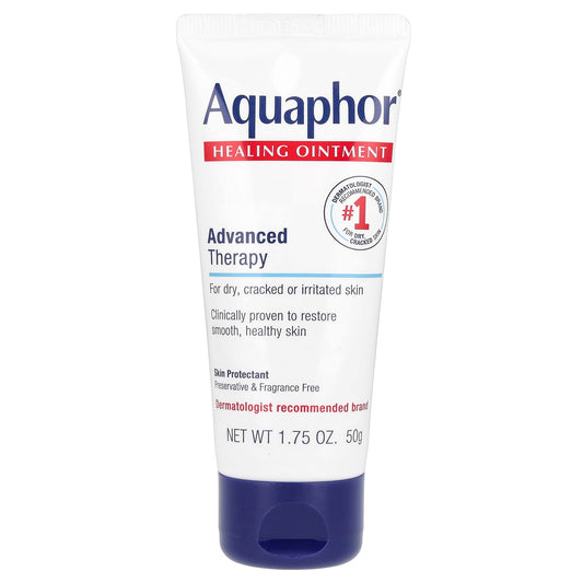 Aquaphor Advanced Healing Ointment, 1.75 oz (50 g) Skin Protectant - Image 1