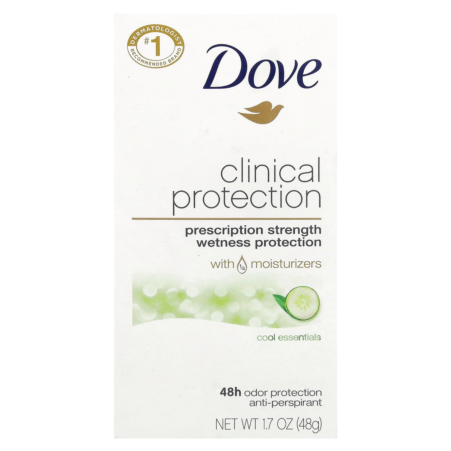 Dove Clinical Protection Anti-Perspirant Deodorant, 48hr Odor Protection - Image 2