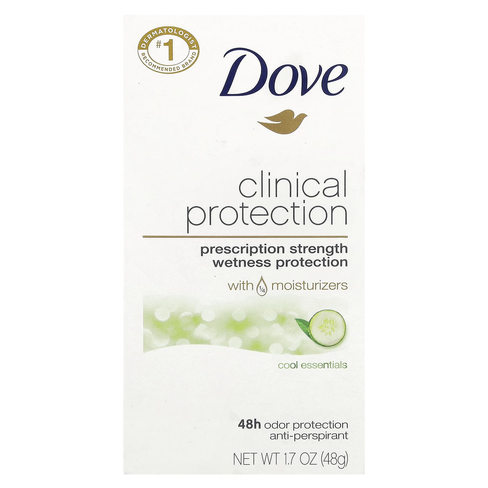 Dove Clinical Protection Anti-Perspirant Deodorant, 48hr Odor Protection - Image 2
